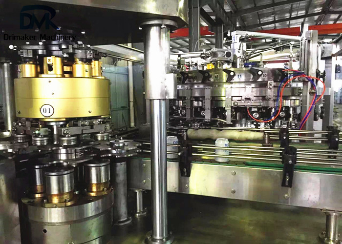 Beverage Beer Canning Machine 7.5kw Aluminum Canning Equipment Easy To Operate