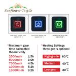 45cm Heated Folding Camp Chair Hunting And Fishing Camping 150kg