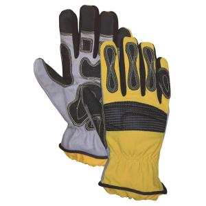 Quality High Abrasion Rubber Tek Reinforced Rescue Extrication Gloves Size 7 - 10 wholesale
