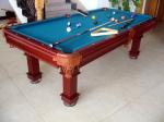 Tournament 8 Foot Billiard Table , Home Pool Tables With Painted / Leather