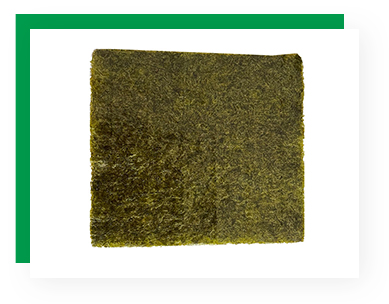 Seaweed Nori Sheets 21cm Length for Sushi Making Natural and Raw Materials Collection