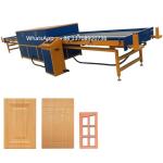 Kitchen cabinet pvc door making machine automatic vacuum membrane press machine