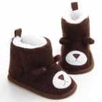 New designed warm cotton Cute Cartoon animation 0-18 months infant baby boots
