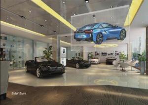 Quality Video Advertising Transparent Led Display Screen Light Weight Energy Saving wholesale