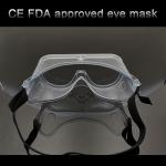 Transparent Eye Protection Goggles , Anti Fog Safety Goggles Prevent Influenza