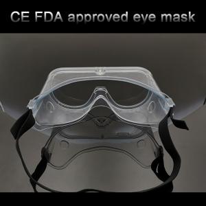 Quality Transparent Eye Protection Goggles , Anti Fog Safety Goggles Prevent Influenza Virus wholesale