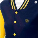 Autumn Women's Varsity Bomber Jacket Quick Dry Type Slim Fit Good Quilted