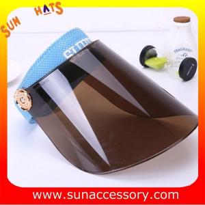 Quality AK16102 PVC sun visor summer hats , promotion hats and cap for sale wholesale