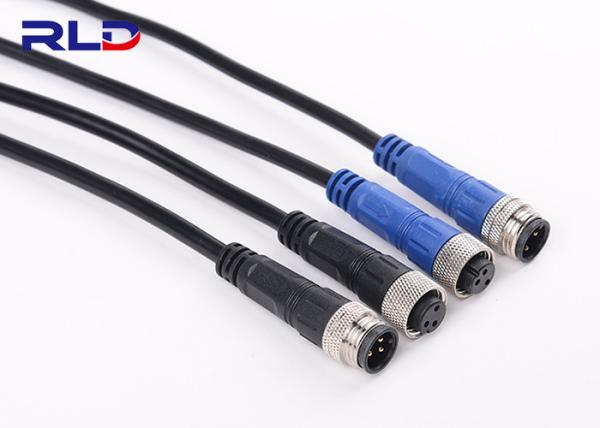 Push Lock 4 Pin Connector Waterproof Multi Pin Electrical Connectors