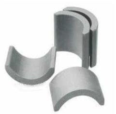 Quality Ceramic Ferrite Arc Magnet High Consistency Charcoal Gray wholesale