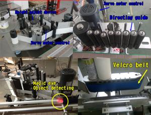Quality CE Sticker Labeling Machine , Cosmetic Bottle Labelling Machine For Self Adhesive Labels wholesale