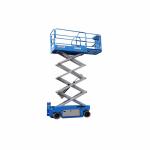Mini Scissor Lift Equipment AC DC Motor Drive Elevating 8 Meters Height