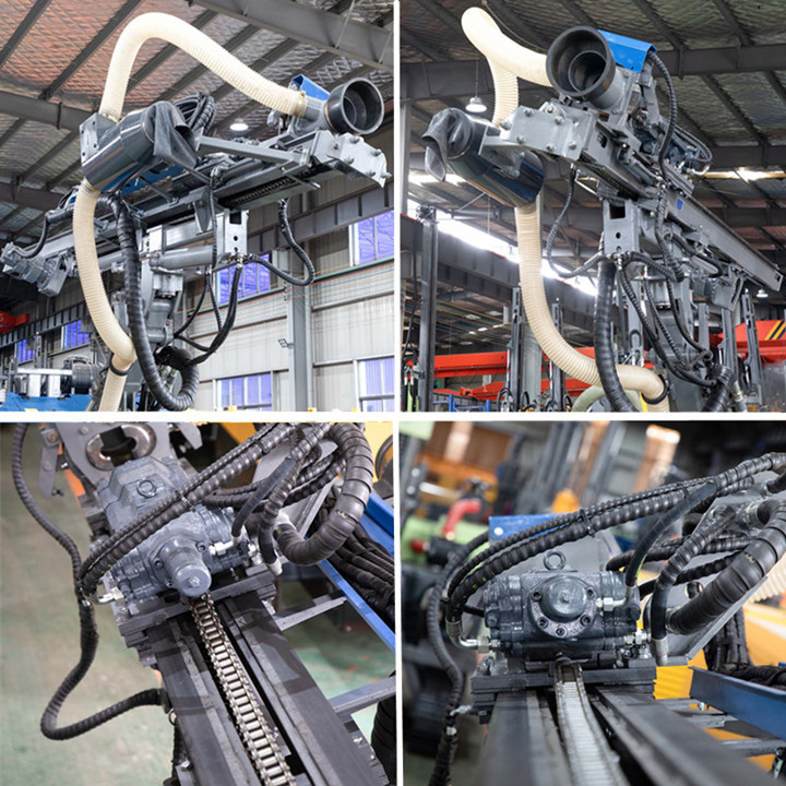 Mining Blast hole Drill Rigs Hydraulic DTH Drilling Equipment Top Hammer Drilling Rig