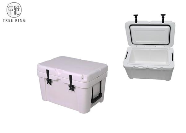 25L Mini Heavy Duty Roto Molded Cooler Box , 7 Day Coolers Camping Ice Cooler