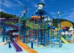 Fiberglass Aqua Playground Equipment Natural Forest Theme Water House For Resort