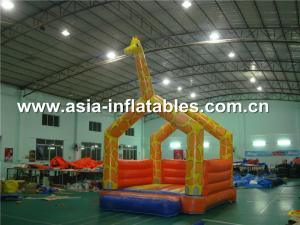 Quality 2014 popular and fashionable inflatable giraffe bouncer for game wholesale