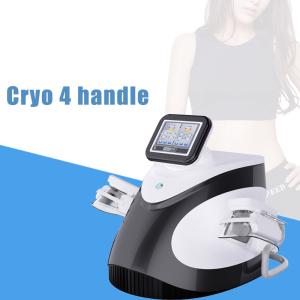 Quality 4 Handle Fat Freezing Machine Body Sculpting Coolplas Sincoheren Cryotherapy wholesale