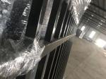 Customized Black Zinc Steel Metal Garrison Fence Panels Maintenance Free
