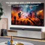 Blue Tooth Connectivity Soundbar Super Bass Sound Surround for TV Home Theater