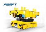Customized 7T Dragged Cable Power Turning Bogie Car Carry Heavy Duty Rubbish Box