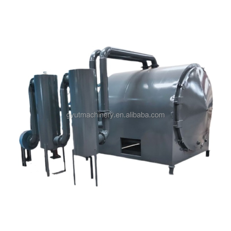 Professional Biochar Retort Charcoal Furnace for Biomass Gas Fuel Manufacturing
