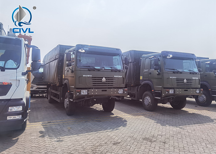 SINOTRUK HOWO Heavy Cargo Trucks 290HP WD615. 92C engine 4x4 ZZ2167M4327C1