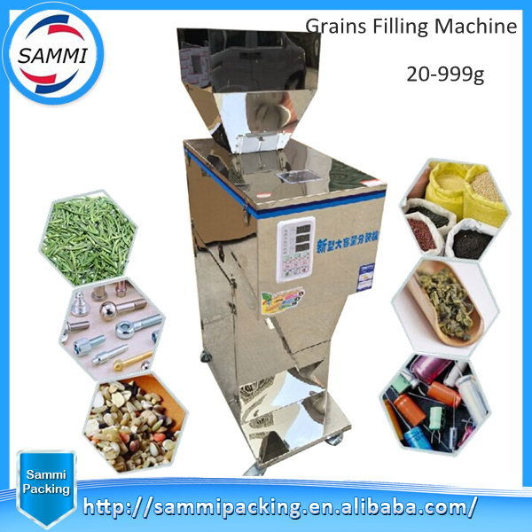 1500g Multifunctional Granule Weighing Filling Machine Tea Nuts Coffee Bean Powder Packing Machine Auto Filling