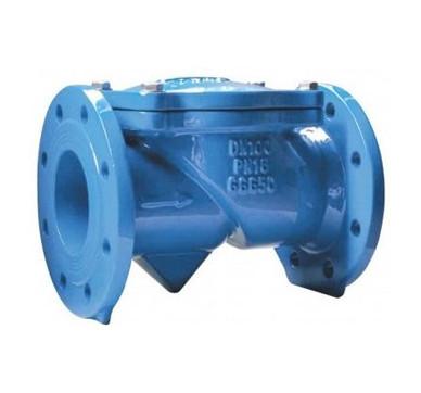 Rubber Disc Swing Check Valve Full Flow Area Type For Water Supply And Drainage