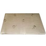 Waterproof Heat Resistant PVC Placemats for Kitchen Table in White Black Brown