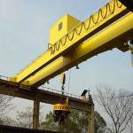 40 Ton Double Girder Overhead Crane , Compact Electromagnetic Overhead Crane