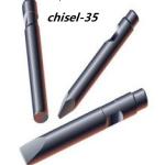 Heavy duty excavator Hydraulic Breaker Accessories 35mm Chisel