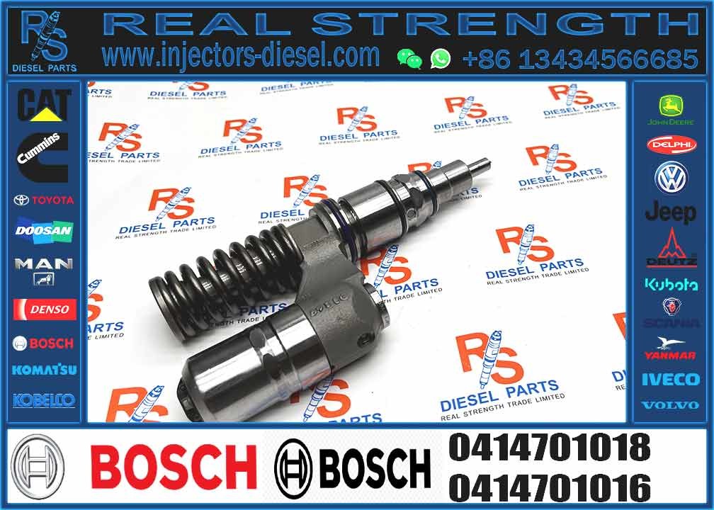 NINE Brand High Pressure Engine Fuel Injector 0414701018 Common Rail Injector Nozzle 1440578