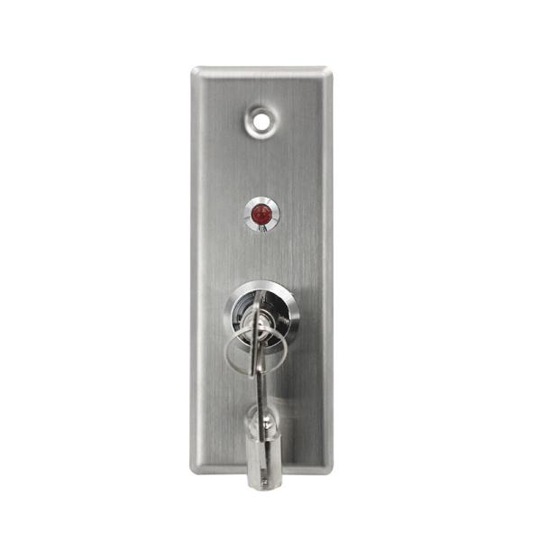 Anti - Corrosion Security Electric Key Lock Switch , Momentary Contact Key