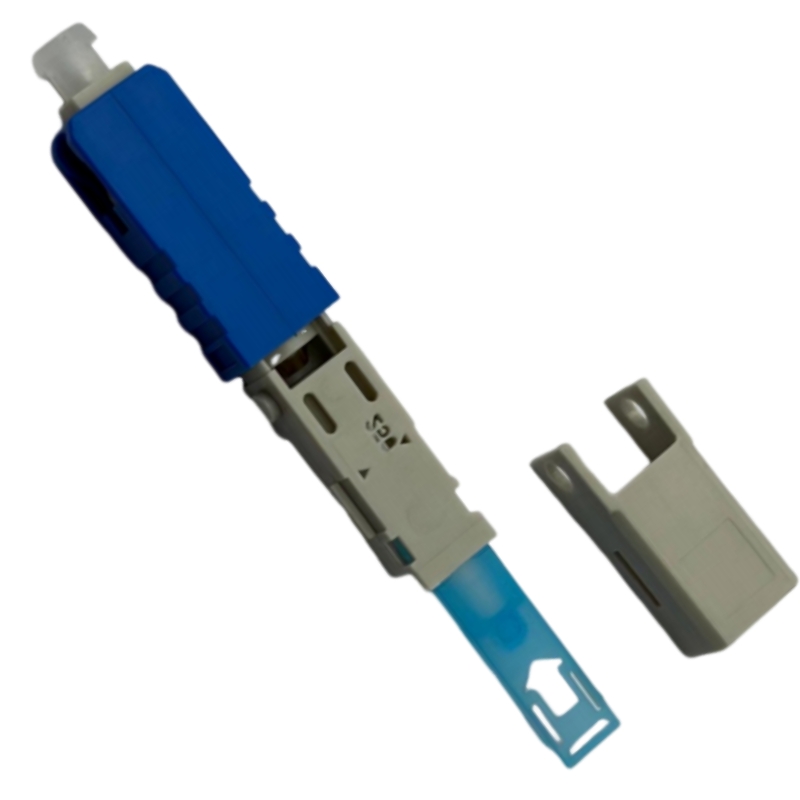 FTTH Fiber Optic Fast Connector Drawer Quick Connector Temperature -50 85 SC UPC APC