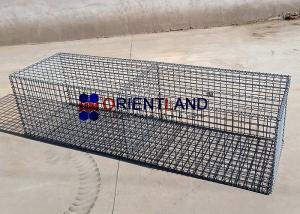 Quality Commercial Pvc Coated Welded Wire Mesh Gabion Box Artistic Decorations 2m*0.5m*0.5m wholesale