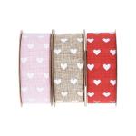 25mm*10y Printed Burlap Ribbon Custom Printed Ribbon By The Yard