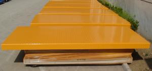Quality 1200mm Height Electric Scissor Lift , 2000kg Capacity Push Around Scissor Lift wholesale