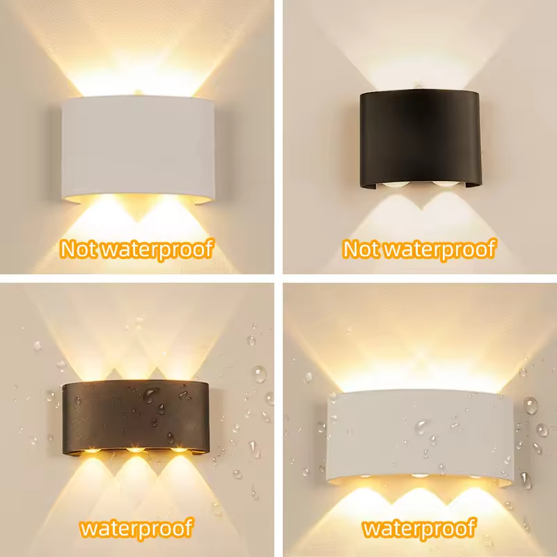 Garden Outdoor Aluminum Vintage Waterproof LED Wall Light for Hotel Lighting Solutions
