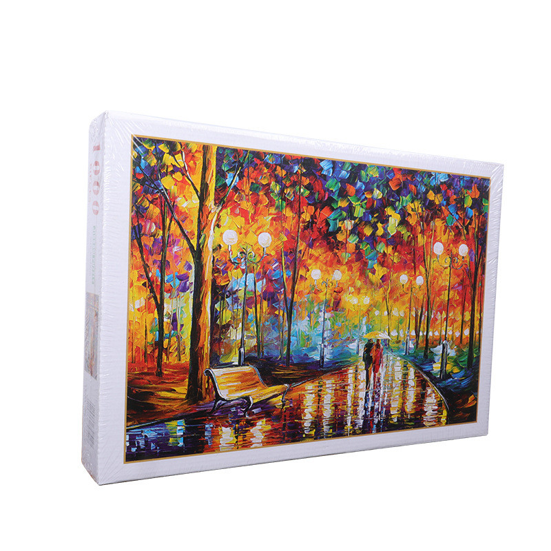 Lipstick Mouth Small Jigsaw Puzzles , 1000pc 1.8mm Modern Jigsaw Puzzles