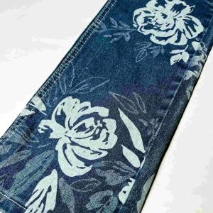 Quality 160CM Printed Clothes Jeans Thick Material Denim Polyester Fabric OEM wholesale