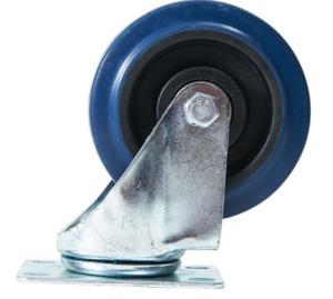 Quality 5 Inch Industrial Caster Wheel Rubber Castor Wheel Swivel Casters wholesale