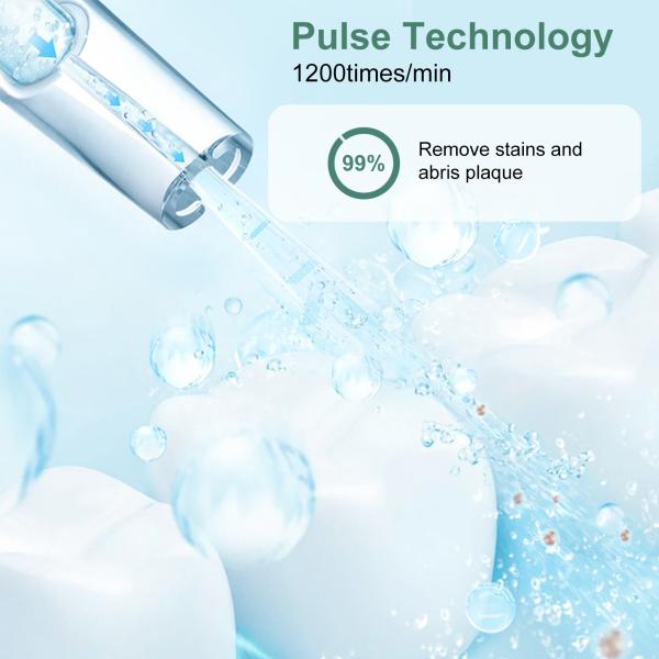 M209 Electric Water Flosser Large Tank 310Ml Teeth Cleaning Portable Oral