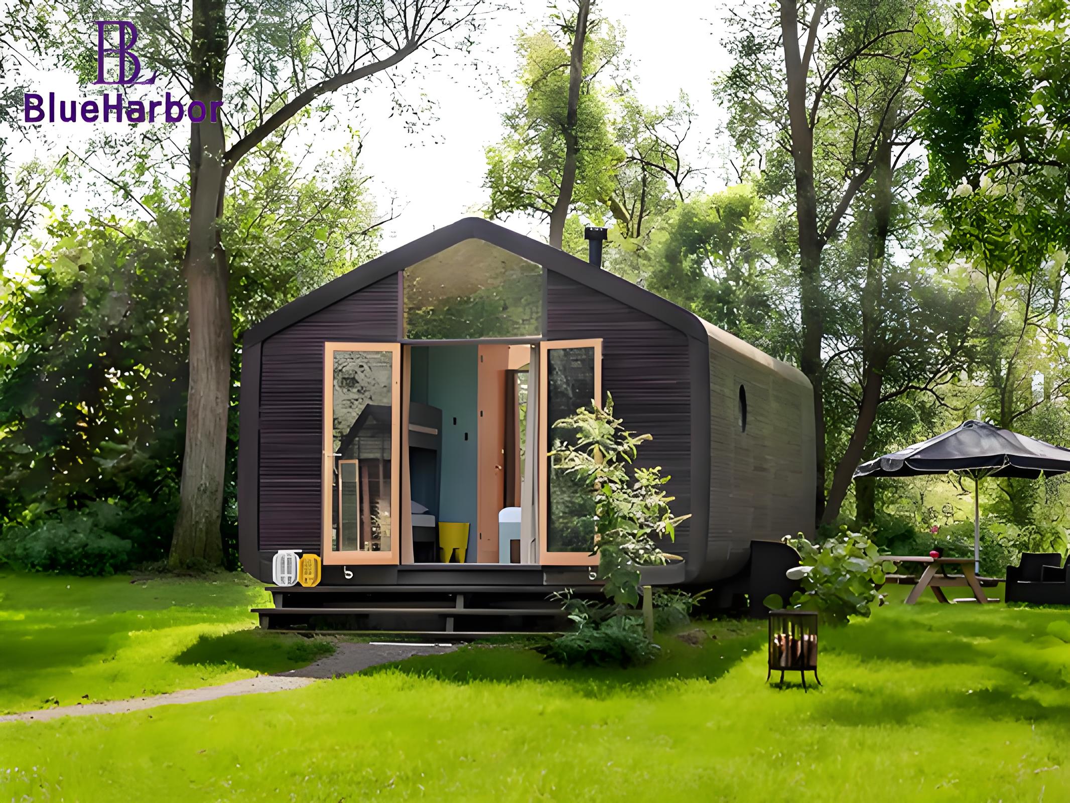 Prefabricated Tiny Houses As B&Bs Fishing Houses and Floating Houses
