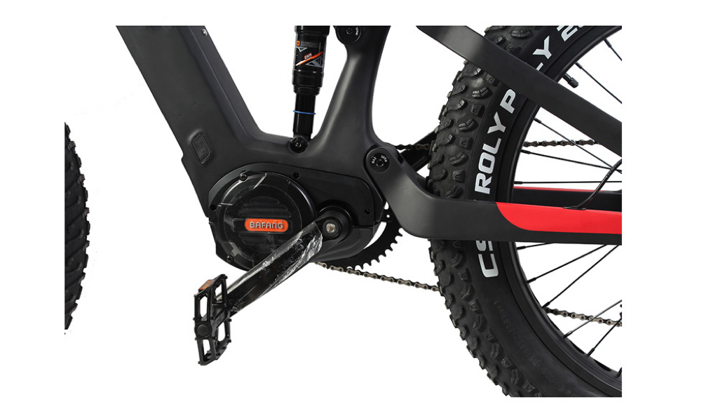 Smart Type Electric Bike 48V15Ah Battery 65KM Max Range Bafang 1000W Motor for Adults