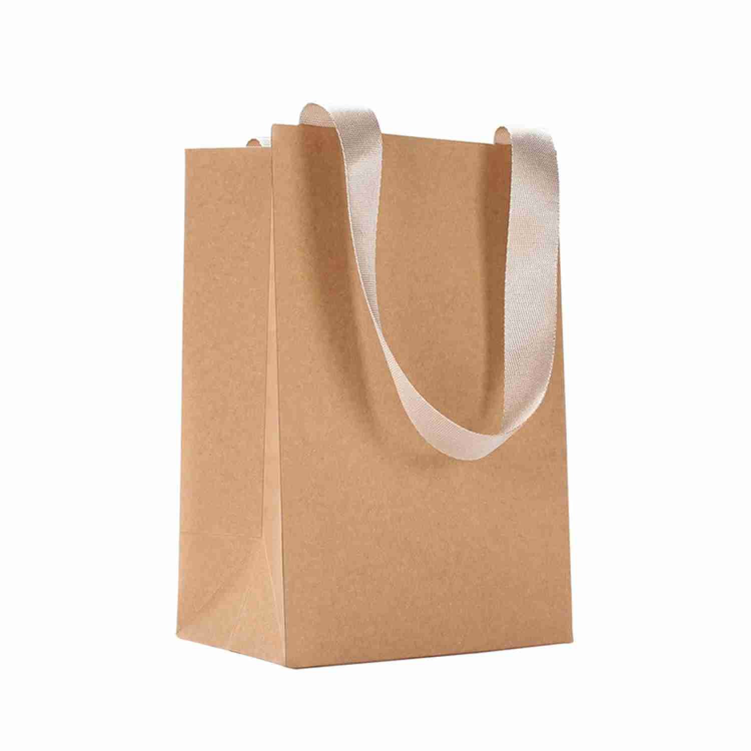 Boutique Jewellery Wedding Goodies Paper Bag 16x6x12 Custom Label