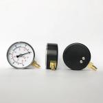 EN 837-1 Vacuum Pressure Gauge 30 InHg 63mm Bottom Mount Pressure Gauge