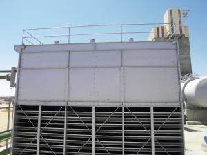 Quality Industrial 380V Copper Coil Water Cooler Tower Easy Installation And Move wholesale