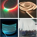 Outdoor Waterproof LED Strip Light Flexible SMD3528 IP66 12VDC Front / Rear