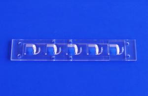 Quality PCB Module Road Lamp Led Lens Array 40X80 Degree , 5W PMMA Lens wholesale