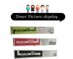 Quality TK895 C / M / Y / K Laser Toner Cartridges FS - C 8020 - 8025 - 8520 - 8525 wholesale